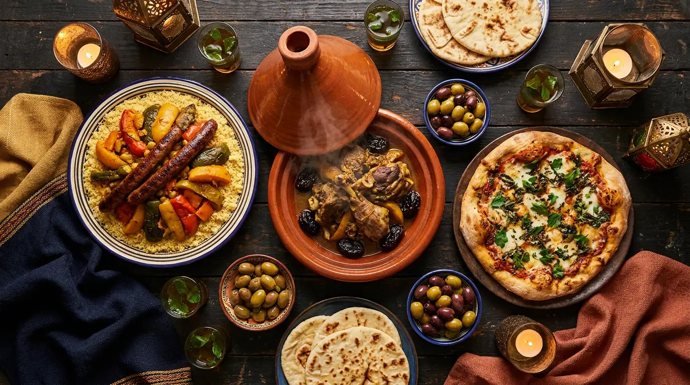 Taula del Rio: tajín, cuscús reial, pizza artesana i te de menta